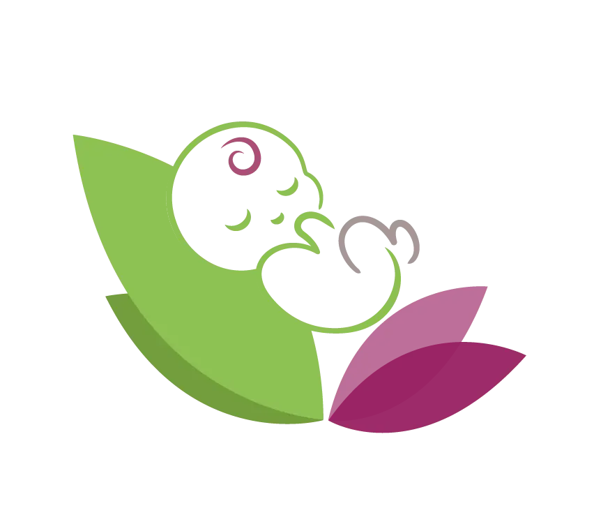 maman-bebe-naturopathie-holistique un bébé sur une feuille